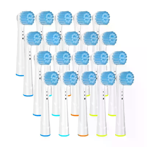 20X Testine di ricambio per spazzolino elettrico Compatibile Braun ORAL B YE-17S