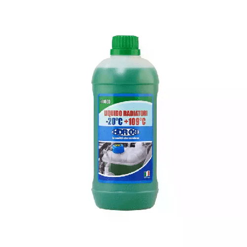 Liquido protettivo radiatori 1L antigelo temperatura auto Verde Anticorrosione