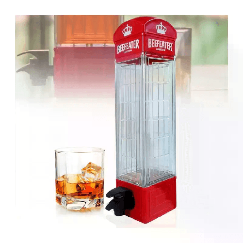 Spillatore dispenser erogatore birra vino acqua colonna cabina telefonica pub 1L