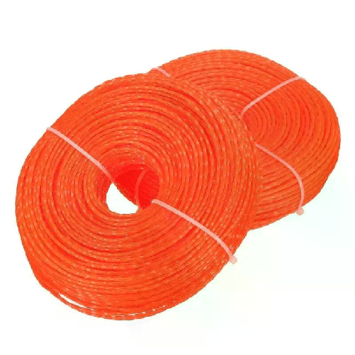 2x Rotoli Filo Spirale decespugliatore tagliaerba 10m x 3 mm Cavo Matassa nylon
