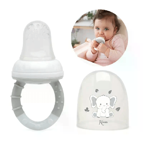 Ciuccio Frutta Neonati per Alimenti bambini in Silicone 6 mesi senza BPA Ftalati