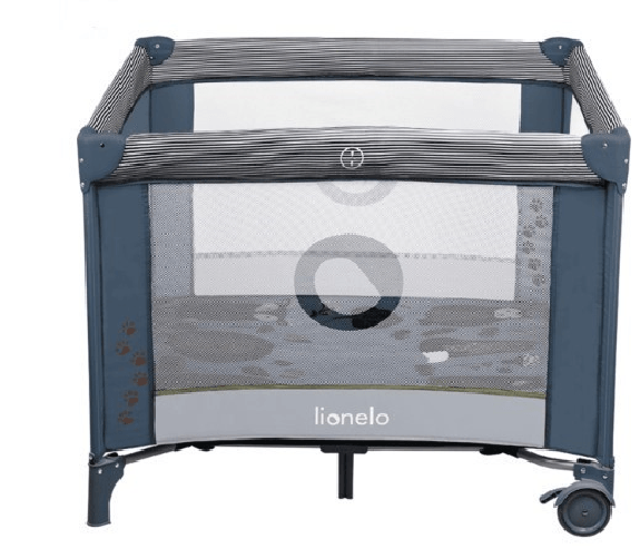 LIONELO Box Pieghevole con Ruote LENE BLUE NAVY