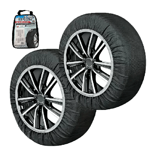Calze da Neve, Taglia M, Omologate Italia EN 16662-1 Montaggio rapido,Taglia M