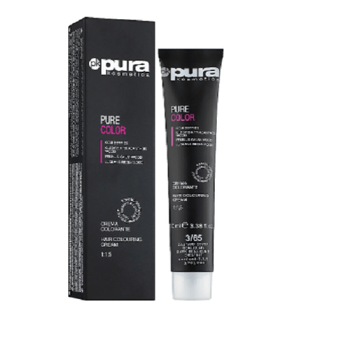 Pura Kosmetica Pure Color - Crema Colorante 4/3 Castano Medio Dorato 100 ml