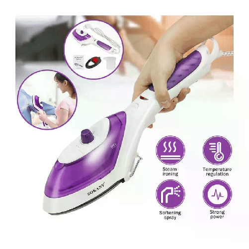 Ferro Da Stiro Verticale Vapore 1000W Stiratrice Portatile Serbatoio 70ml YG-888