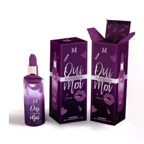 Mirage OUI MOI Purple Satin Eau De parfum 100 ml 3.4Oz profumo da Donna Spray