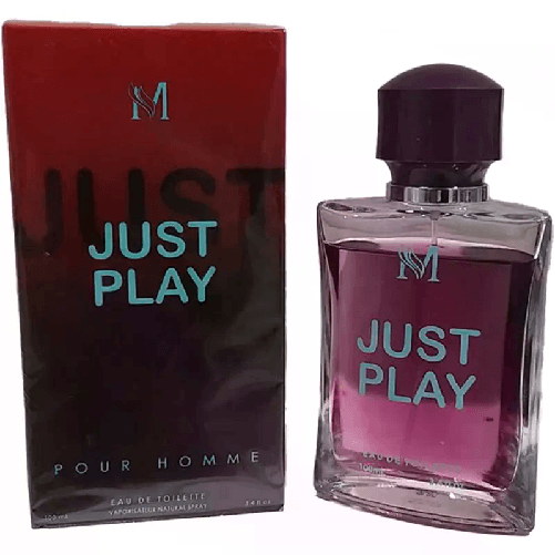 Just Play for man Eau De Toilette Profumo da uomo 100 ml Montage Brands
