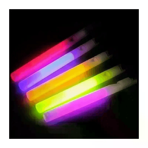 5pz fischietti Luminosi accessori discoteca Fluorescenti bastoncini star light