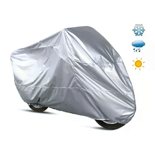 Telo coprimoto scooter felpato motocicli impermeabile tg M 203x89x120 cm