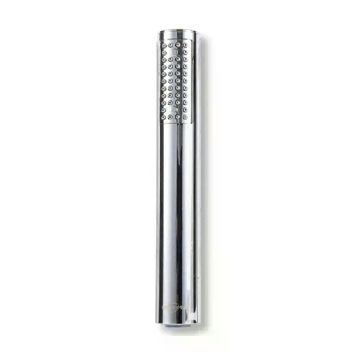 Doccetta tonda bagno doccino soffione doccia o vasca cornetta moderno argento