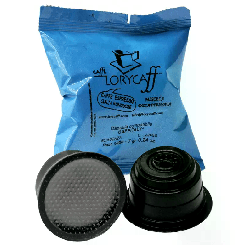 80 Capsule compatibili Caffitaly Caffè Lorycaff miscela Decaffeinato BAR