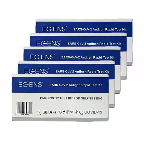 5 Tamponi Igienici Nasali Self RapidTest per COVID-19 EGEN Sscadenza 08-2024