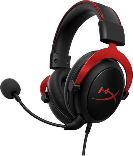Hp HyperX Cloud II - Cuffie da Gaming con Audio Surround 7.1 HyperX Cloud II – Cuffie da gaming (nero-rosso)