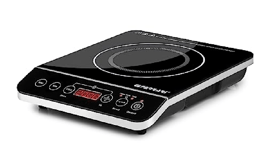 G3 Ferrari G10061 Energy Piastra Fornello a Induzione Timer 180 minuti Potenza 2000 W Temperatura regolabile 30 cm G3 Ferrari G10061 piano cottura Ner