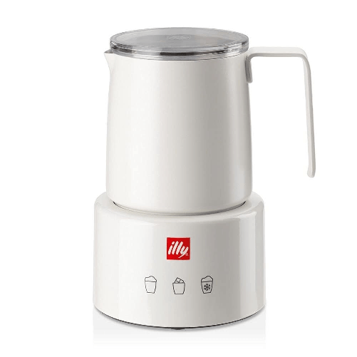 Illy Milk Frother Montalatte Elettrico per Schiuma Latte Calda e Fredda e Cioccolata Calda Illy 22984 macchina per caffè Automatica/Manuale Boccale pe