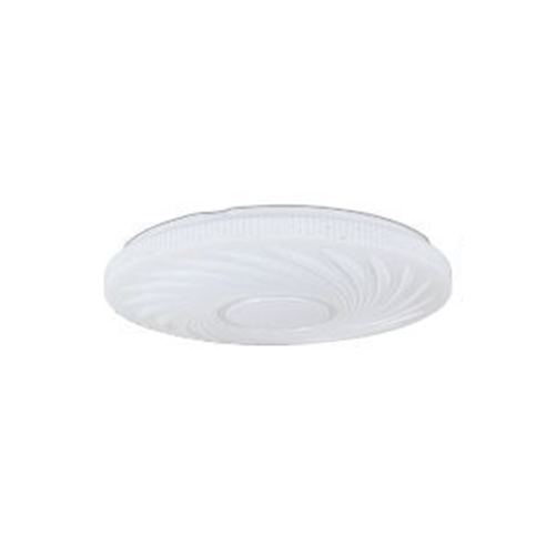Trade Shop Traesio-plafoniera Led Lampada Da Soffitto Vortice 60 Watt Luce Fredda 6500k Bianco 07656 -
