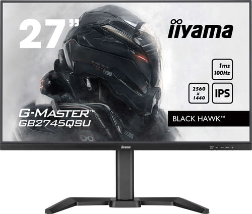iiyama G-MASTER GB2745QSU-B2 Monitor PC 68,6 cm (27") 2560 x 1440 Pixel Wide Quad HD LED Nero