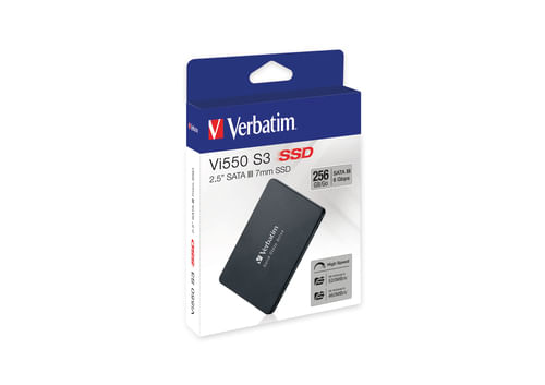Verbatim Ssd Vi550 256Gb 25 Sata3 560/535 Mb/S Verbatim Vi550 S3 SSD 256GB