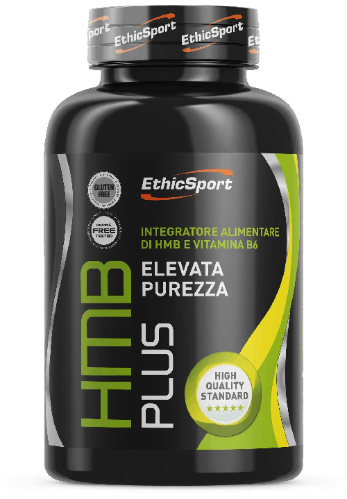 EthicSport HMB Plus 120 cpr Integratore alimentare di HMB e VITAMINA B6 Ethic Sport