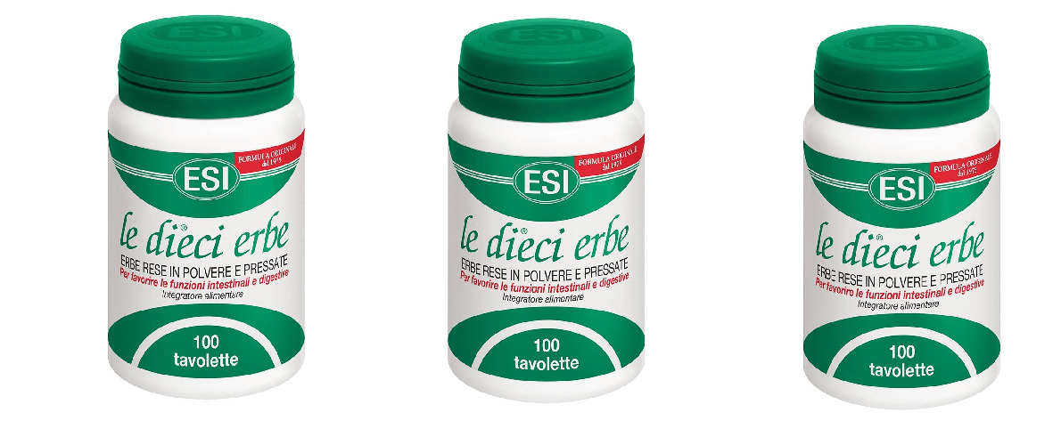 le dieci erbe - integratore alimentare, 100% origine naturale, di una miscela di erbe