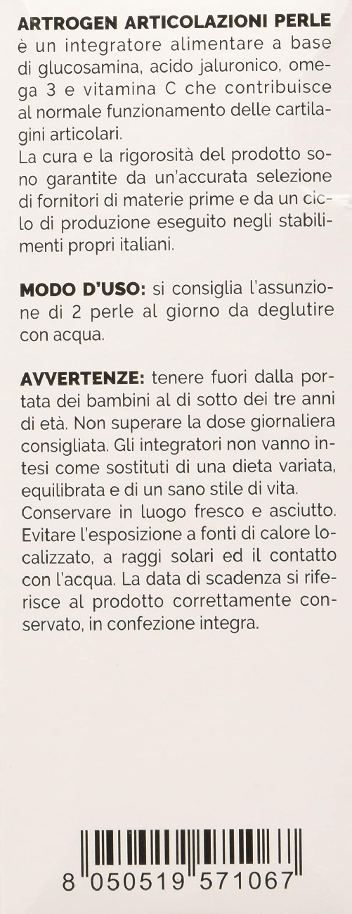artrogen articolazioni - descrizione