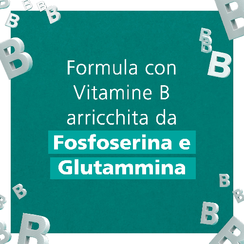 Be-Total Mind Plus, Integratore Alimentare Vitamina B, Con Glutammina,Supporto Stanchezza Mentale, Memoria E Concentrazione, Per Adulti E Bambini 6+,