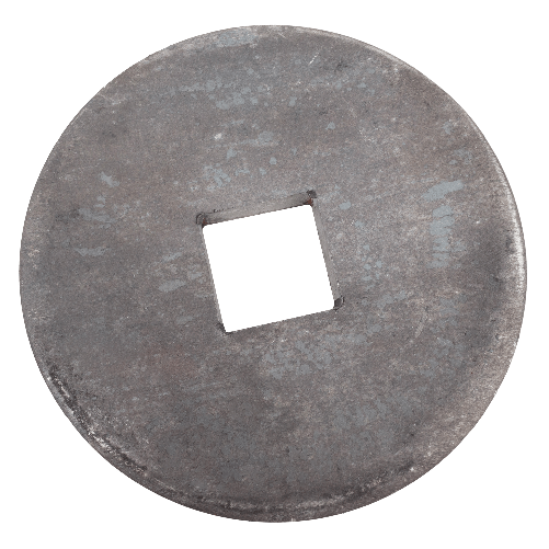 Flangia 115X10 foro quadro 26mm convessa