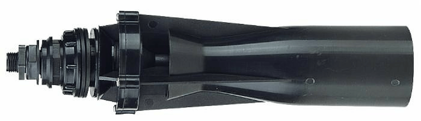Agitatore idraulico orientabile ed ispezionabile con ugello Ø 3-5mm