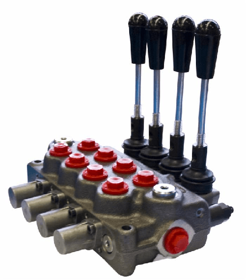 Distributore Walvoil SD5 a 4 leve doppio effetto - 40L