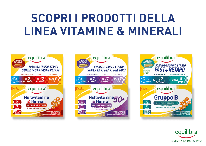 multivitamine & minerali - compresse triplo strato