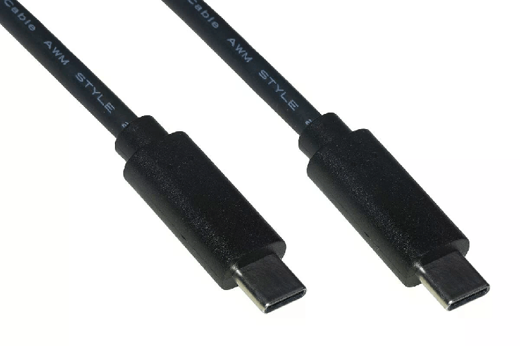 Link Cavo Usb-c 3.2 Gen 2x2 Video 4k Maschio-Maschio 10 Gbps 60w (20v-3a) 5mt