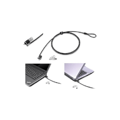 Lenovo 57Y4303 cavo di sicurezza Nero, Argento 1,52 m