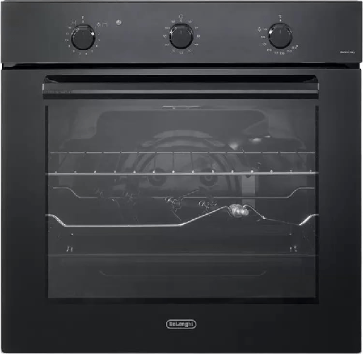 Forno a Gas Multifunzione De'Longhi FGE 6 NL - 71 Litri, Nero, Classe A