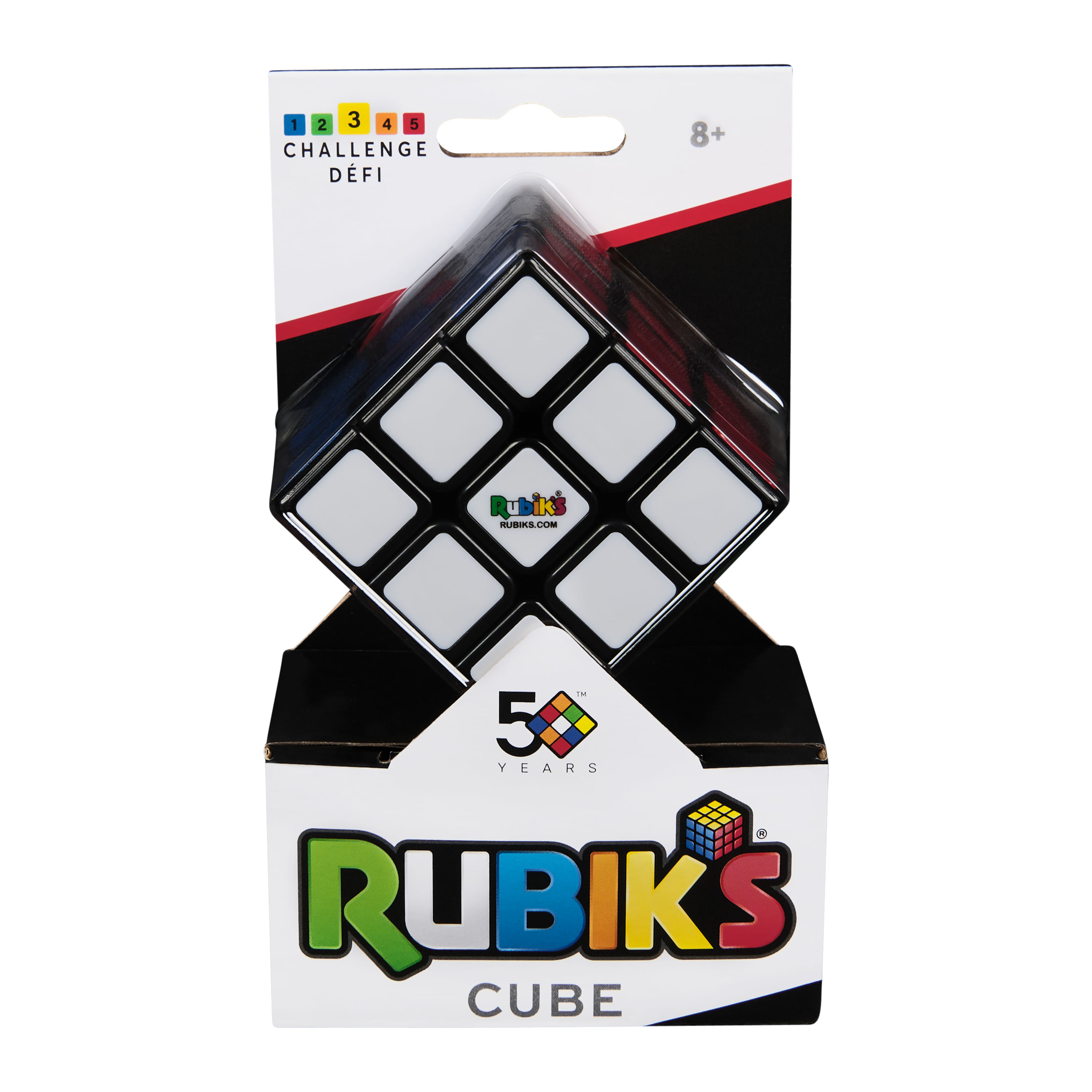 Spinmaster Rubik’s , , Il Cubo di Classico 3X3, L'Originale, per bambini dagli 8+ Rubik’s , , Il Cubo di Classico 3X3, L'Originale, per bambini dagli