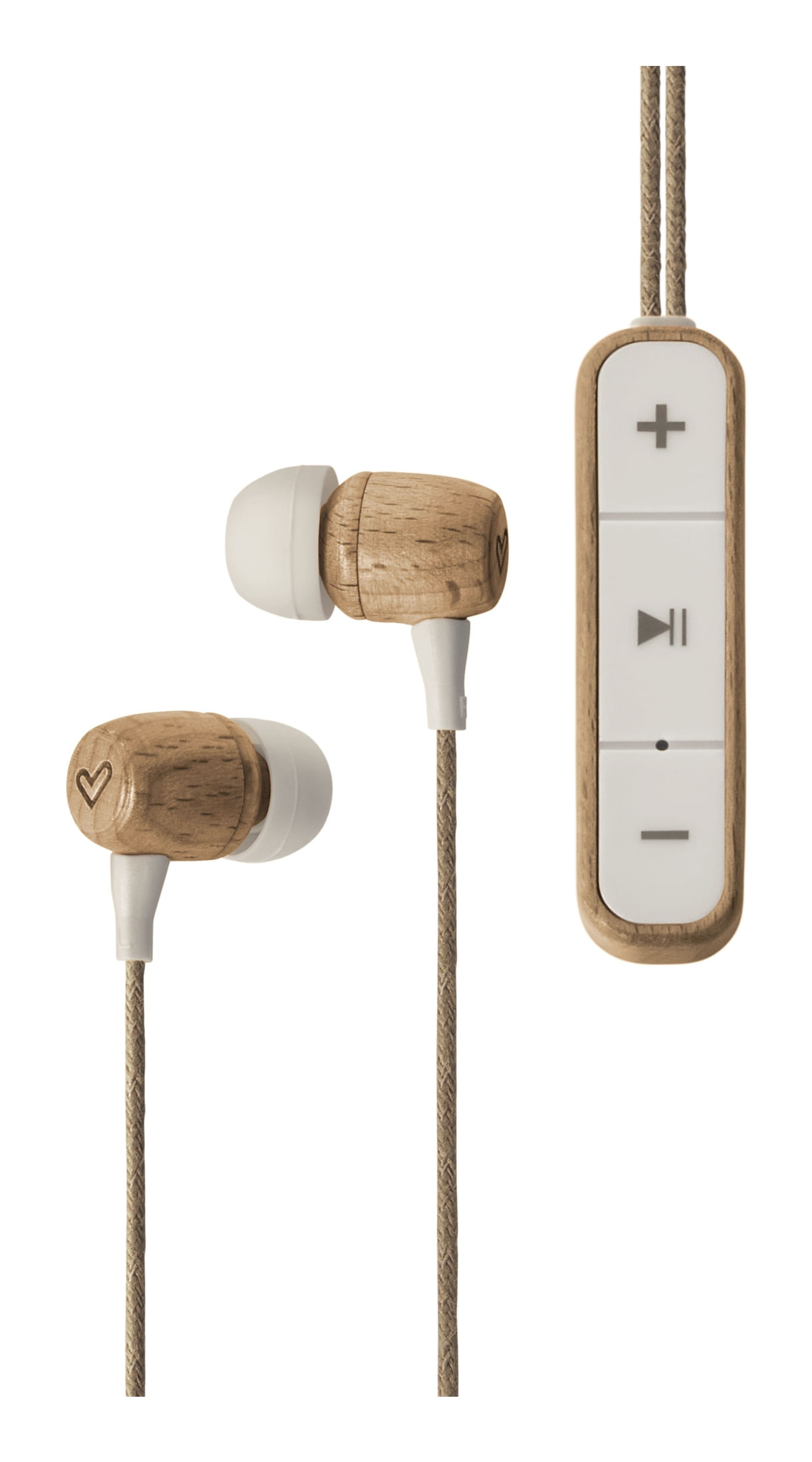 Energy Sistem Cuffie Energy Sistem Eco Bluetooth BeechWood - Legno Sostenibile - Microfono - USB Type C - Colore Marrone Energy Sistem Earphones Eco B
