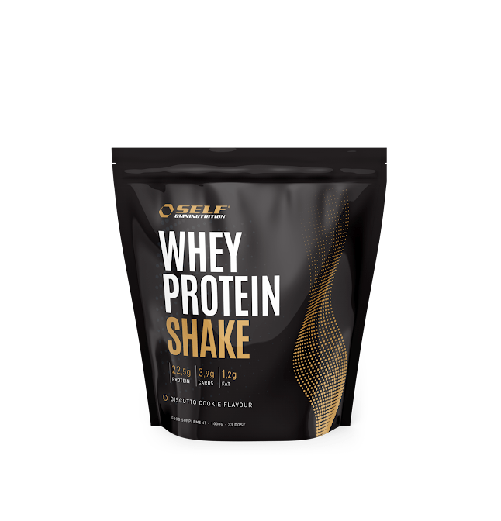 SELF OMNINUTRITION WHEY PROTEIN SHAKE proteine del siero del latte1kg GUSTO BISCOTTO COOKIE