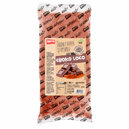 BPR NUTRITION Farina di avena 1kg gusto CHOKO LOCO