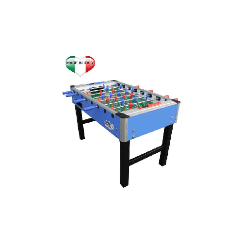 ROBERTO SPORT College Lift calciobalilla con aste rientranti colore azzurro