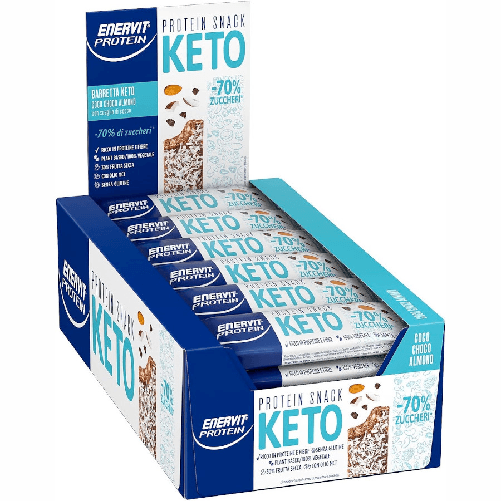 ENERVIT Protein Snack Keto gusto Coco Choco Almond 30x35g