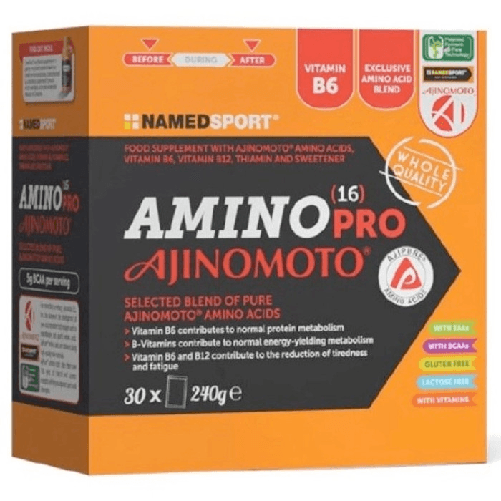 Named Sport AMINO(16) PRO 30 bustine 240g Blend Aminoacidi