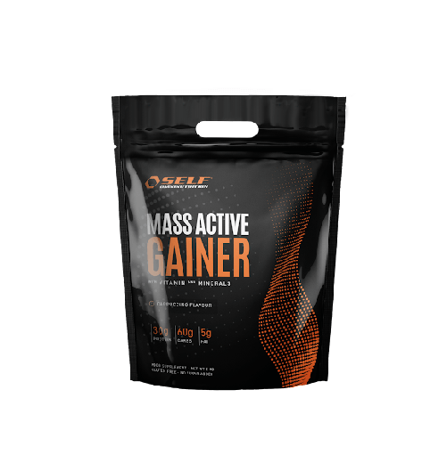 Self Omninutrition Mass Active Gainer gusto CIOCCOLATO BIANCO E FRAGOLA 2kg