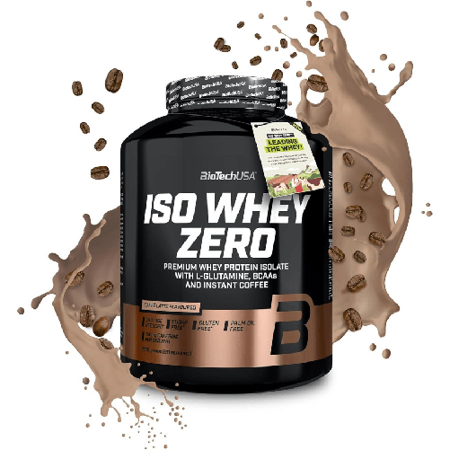 BIOTECH USA Iso Whey Zero proteine isolate del latte 2270g gusto Caffè Latte