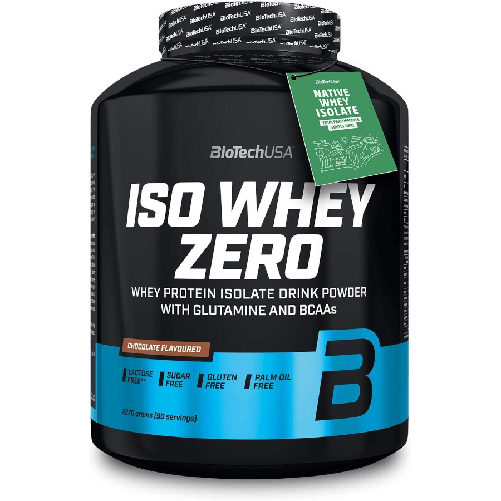 BIOTECH USA Iso Whey Zero proteine isolate del latte 2270g gusto Cioccolato