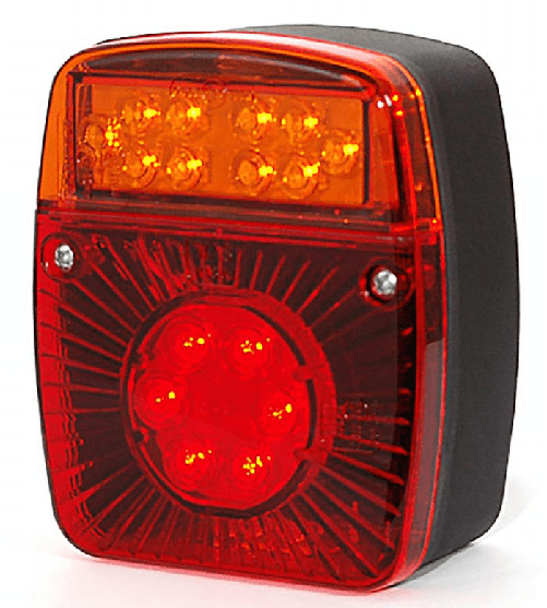 Fanale posteriore sx a LED 12-24V 121x56x101mm