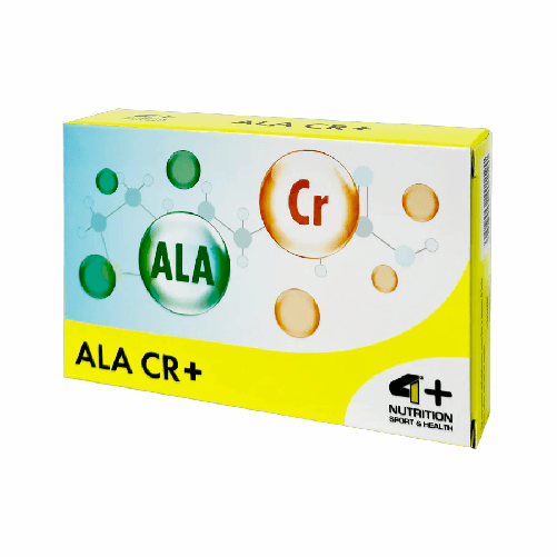 4+ Nutrition ALA CR+ Acido Alfa Lipoico e Cromo 30cpr