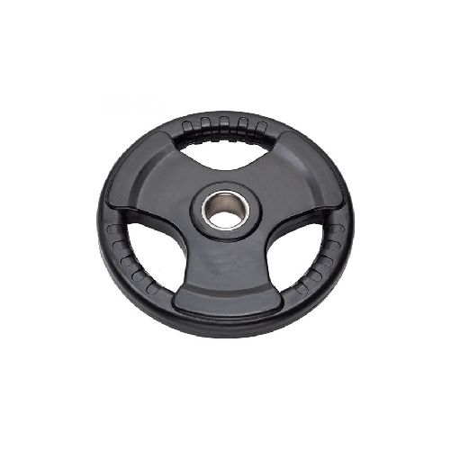 DIAMOND Disco Olimpionico Gommato Tri-Grip foro 50mm 25kg