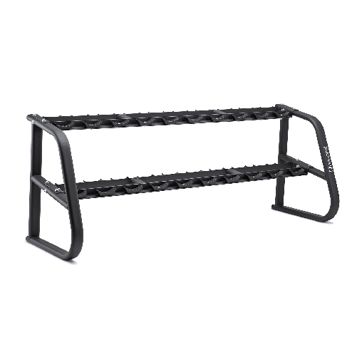 Diamond Rastrelliera Porta Manubri 2 Ripiani - 10 coppie manubri - 230 x 74 x 90 cm RMD-2R