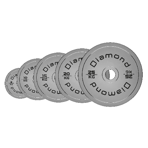 Diamond Disco Olimpico in acciaio per Powerlifting 20 kg DAPL-20