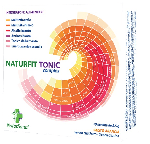 NaturSana NATURFIT TONIC complex - Multiminerale, Multivitaminico, Tonico Adattogeno, Tonico Sessuale NATURFIT TONIC complex - Multiminerale, Multiv