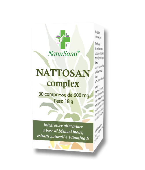 NaturSana NATTOSAN complex - Bromelina Altamente Dosata 160 mg | Alta Attività Enzimatica: 2500 GDU - Cellulite NATTOSAN complex - Bromelina Altamente